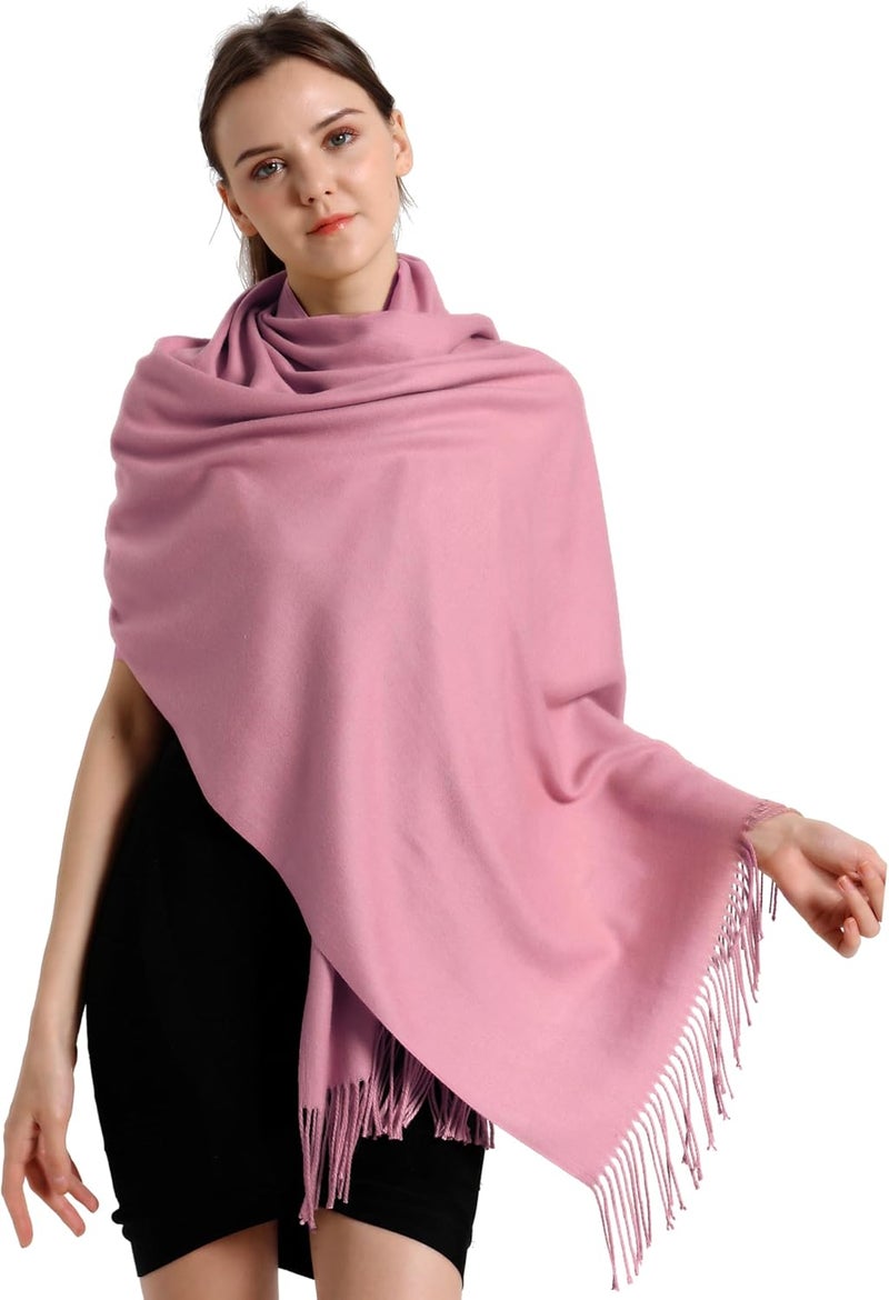 vimate Pashmina Scarf and Shawl - Soft Women Pashminas Wrap for Wedding Evening Party dresses - Image 2